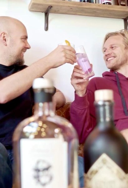 Die Buddel Jungs bei der Arbeit ;-)